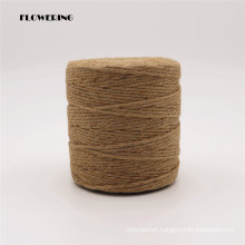 Competitive Price 100% Natural Quality Twisted Jute Rope 3mmx400g Natural for Gift Packing, Christmas, Gardening, Home Decoration